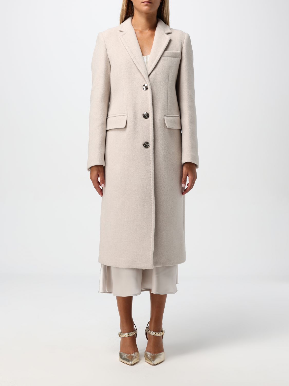 Coat Woman color Beige