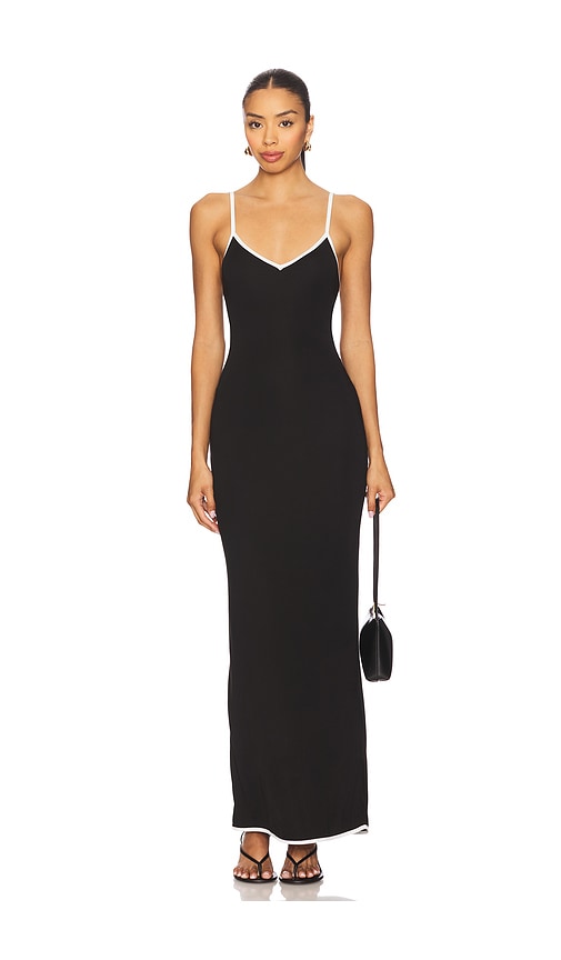 ALL THE WAYS Dakota Maxi Dress in Black.  XS. Also in L