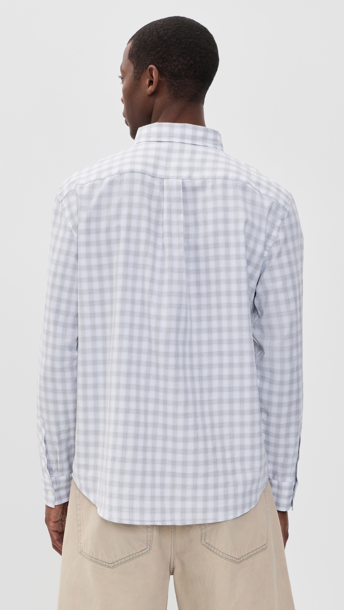 Check Hutcheson Sport Shirt Grey/White
