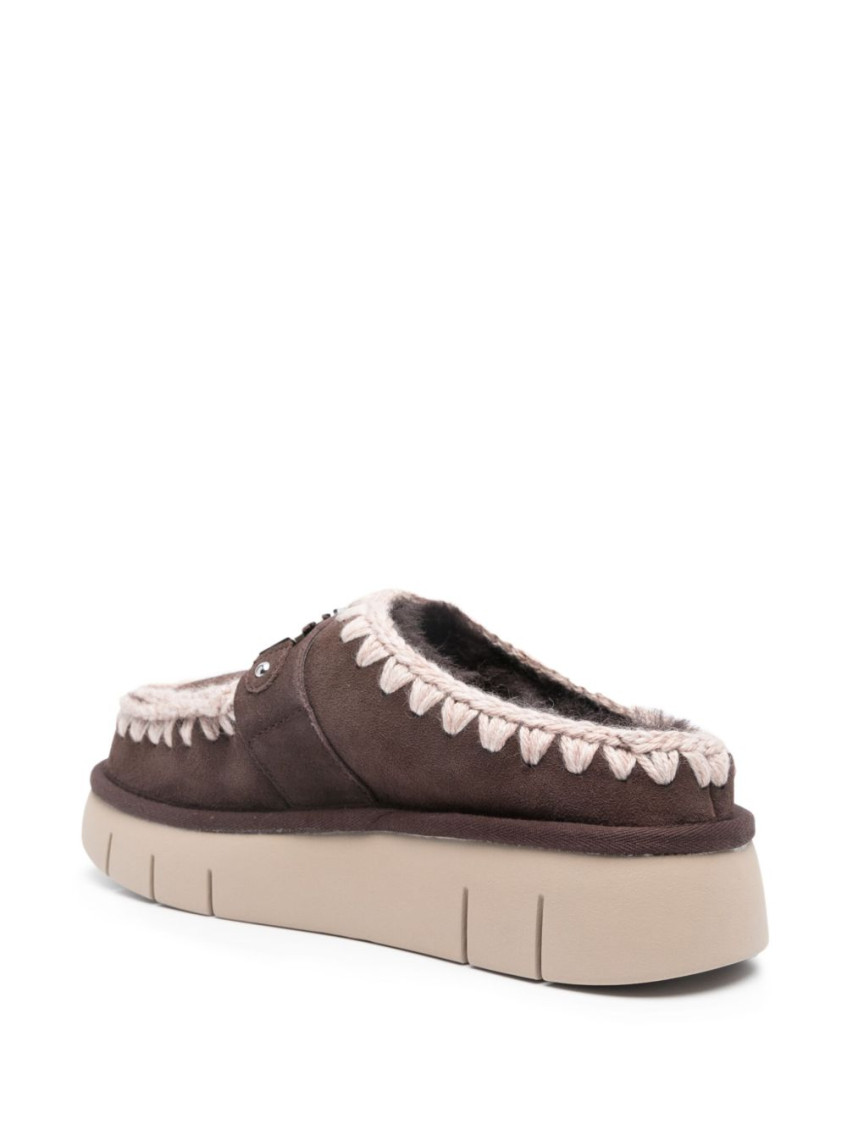 Brown Bounce Mules