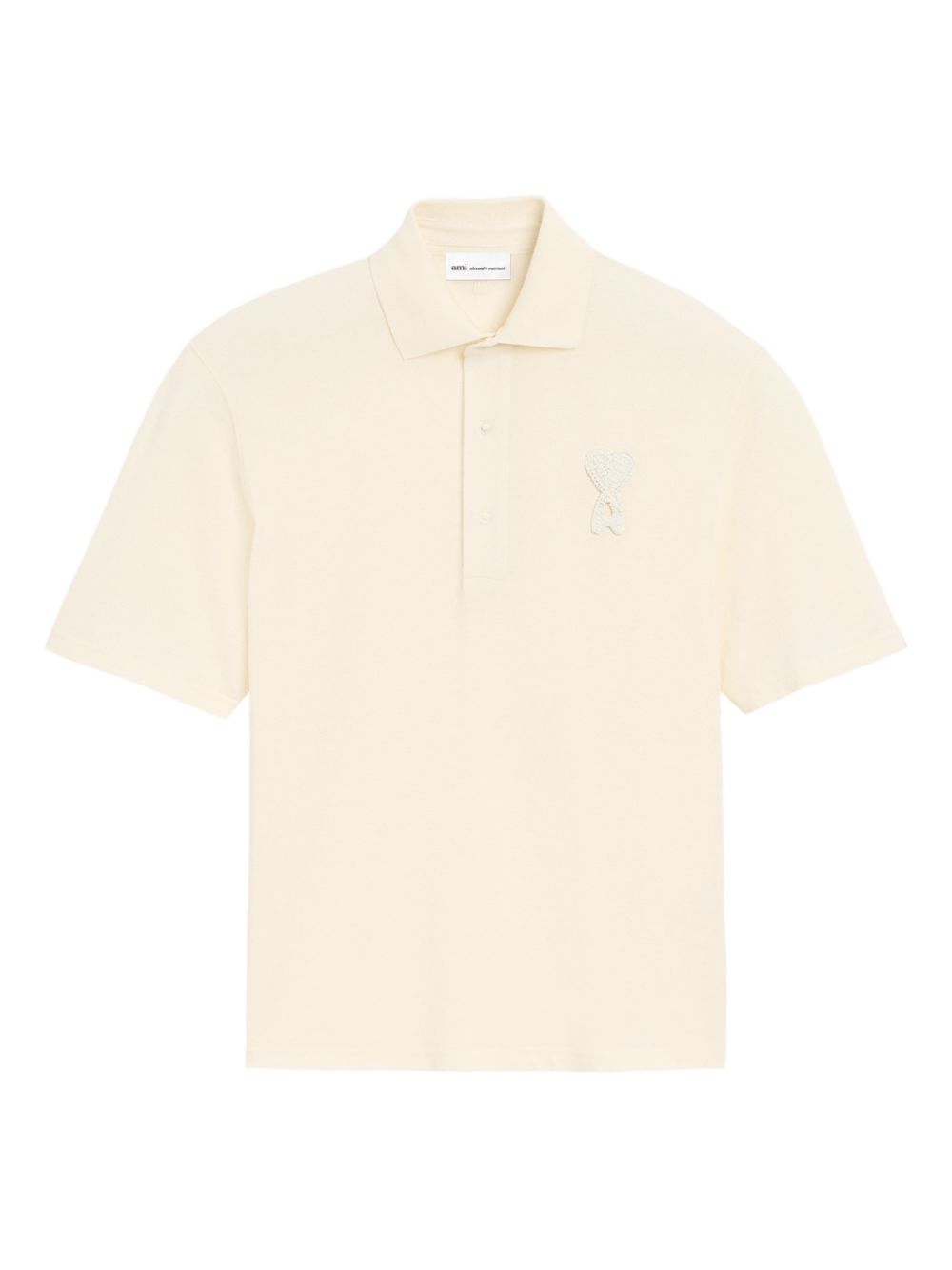 Classic Polo Shirt with Embroidered Applique