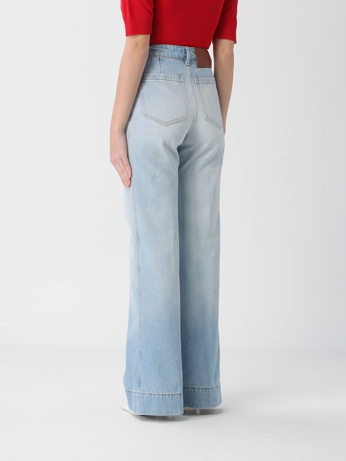 Jeans Woman color Denim