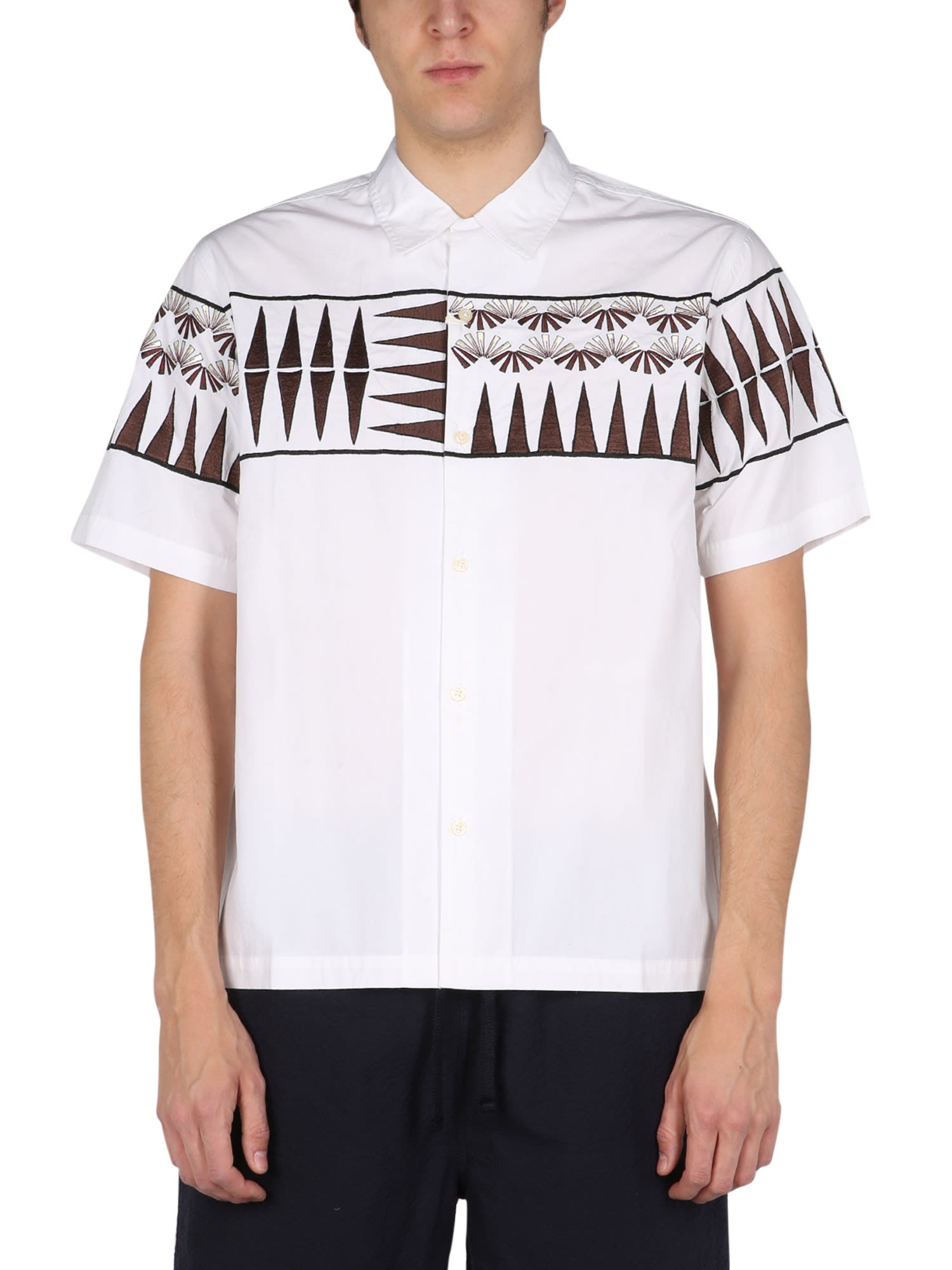 Shirt With Embroidery