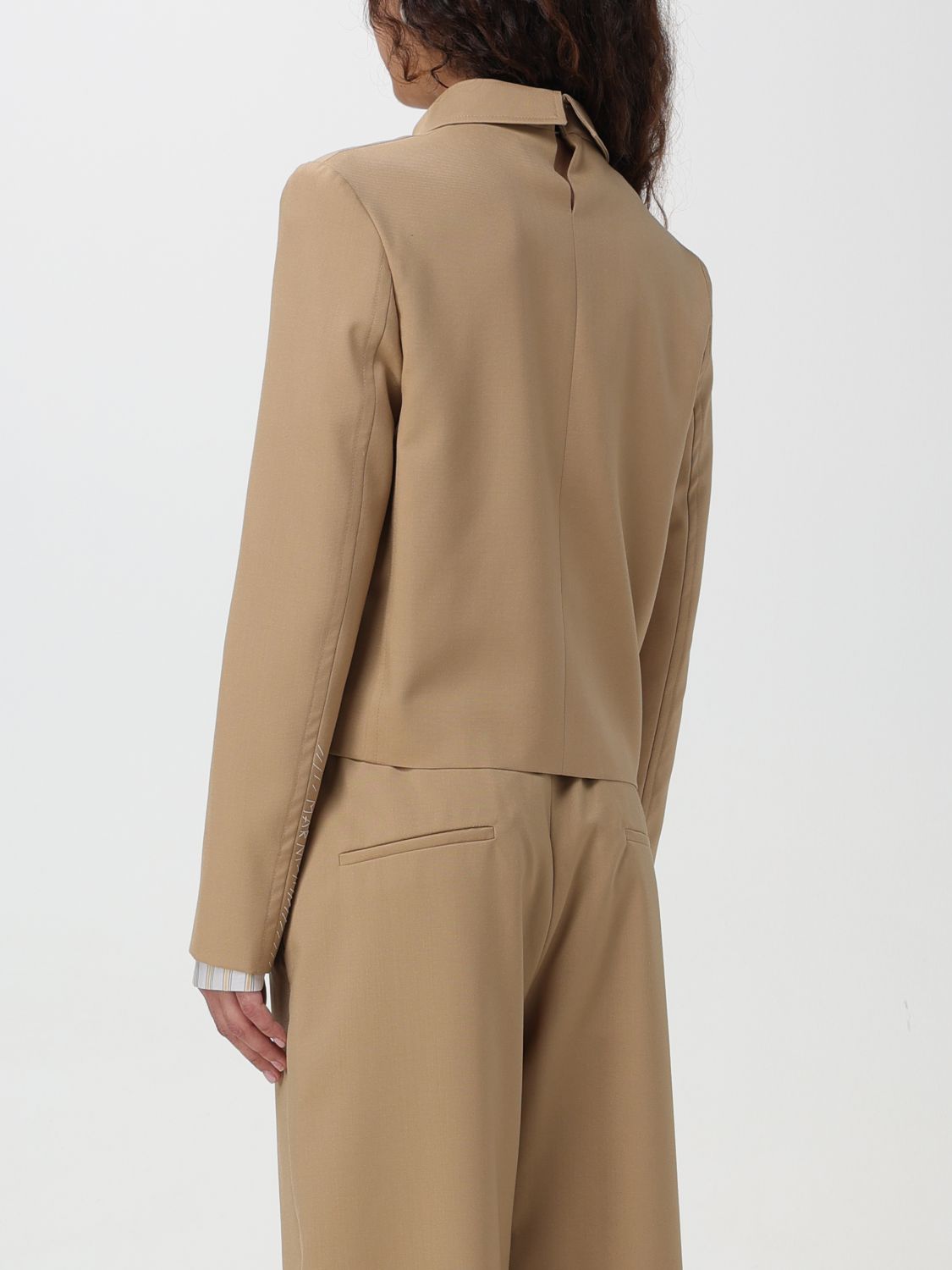 Jacket Woman color Camel