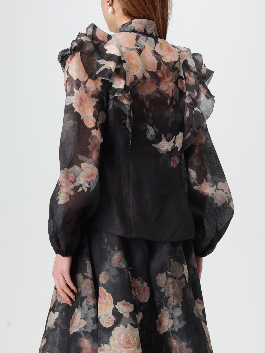 Crush blouse - Black