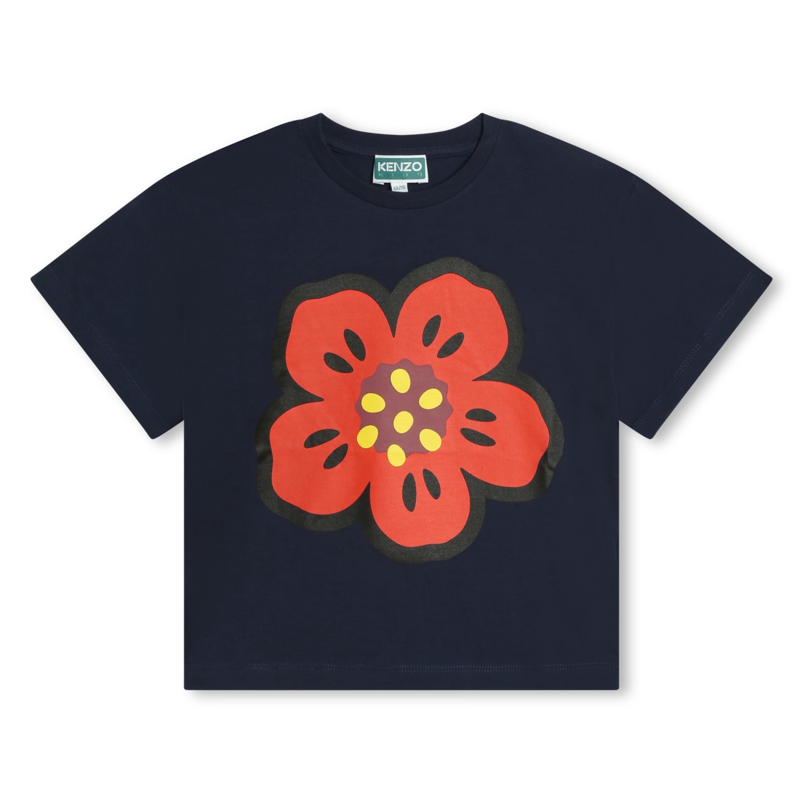 Logo-print cotton T-shirt - Blue