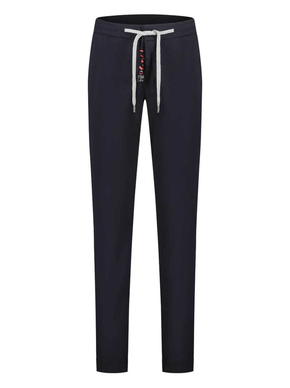 Drawstring-waist trousers - Blue