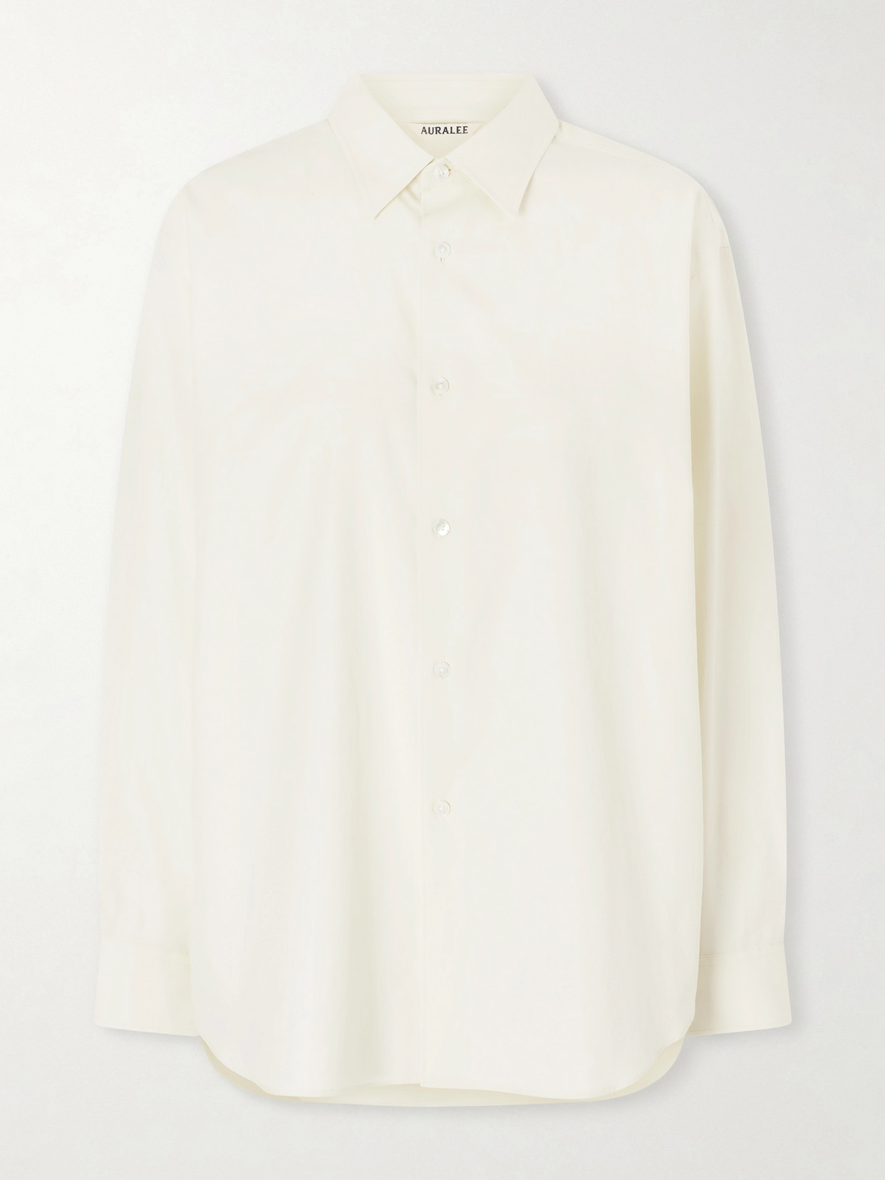 Finx Cotton-twill Shirt - Yellow
