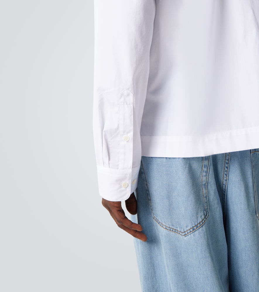Cotton poplin shirt