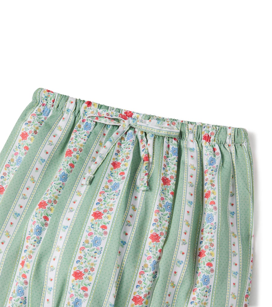 Baby Forna floral linen and cotton pants