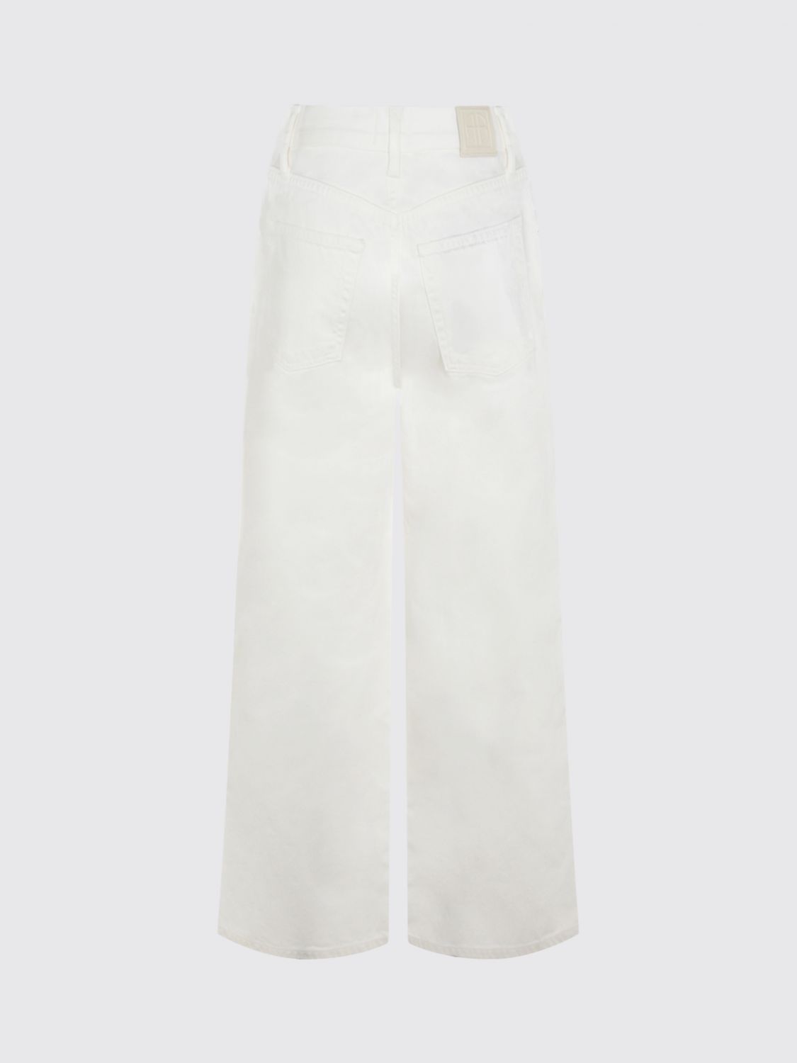 Jeans Woman color Beige