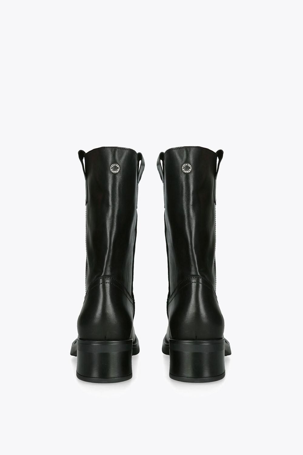 STEVE MADDEN Women's 'Benedict' Leather Boots in Black