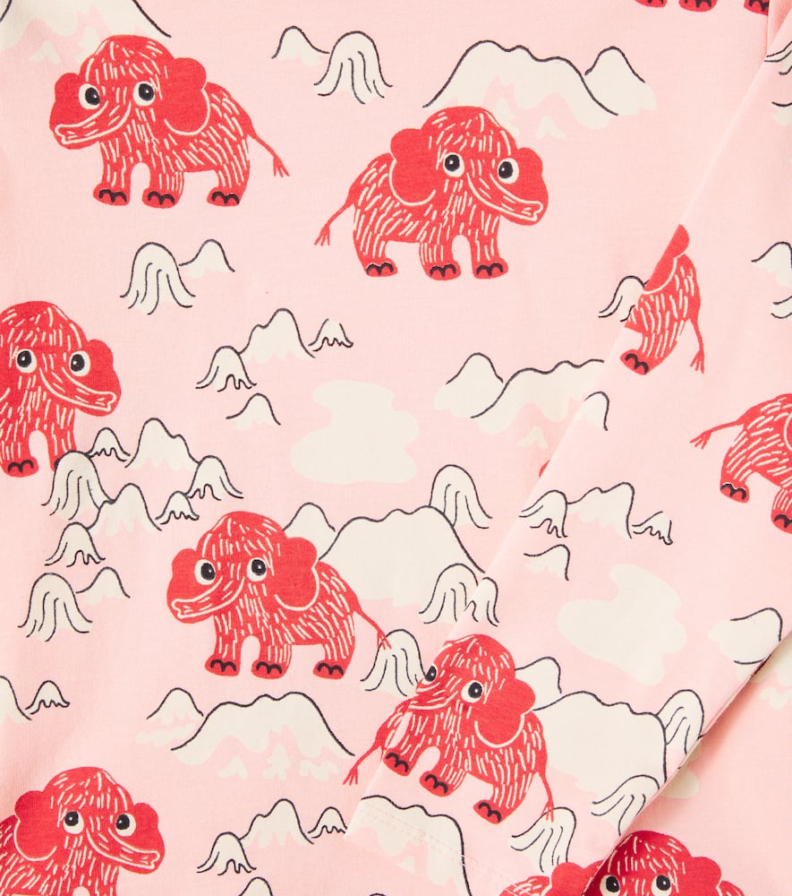 Mammoth cotton-blend jersey T-shirt