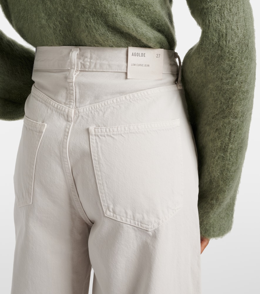 Agolde Low Curve mid-rise wide-leg jeans
