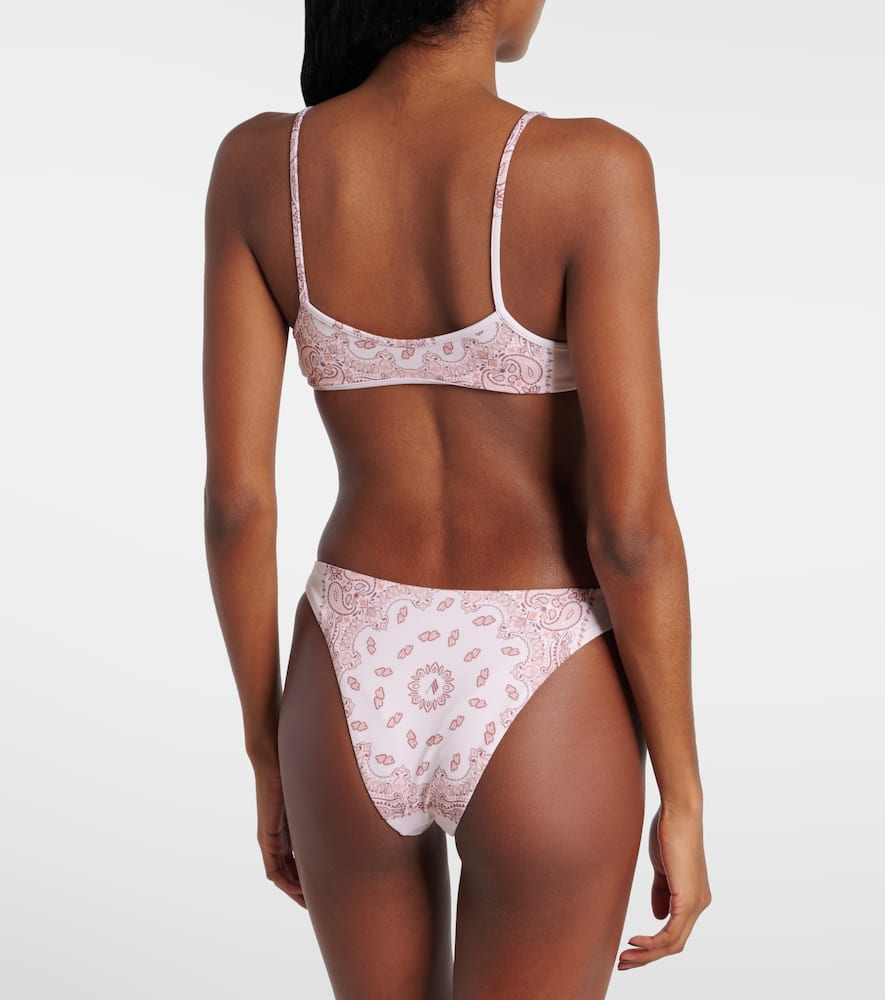 Bandana mid-rise bikini