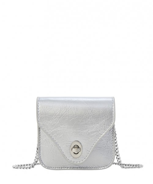 Scope Mini Bag / Wrinkled Silver