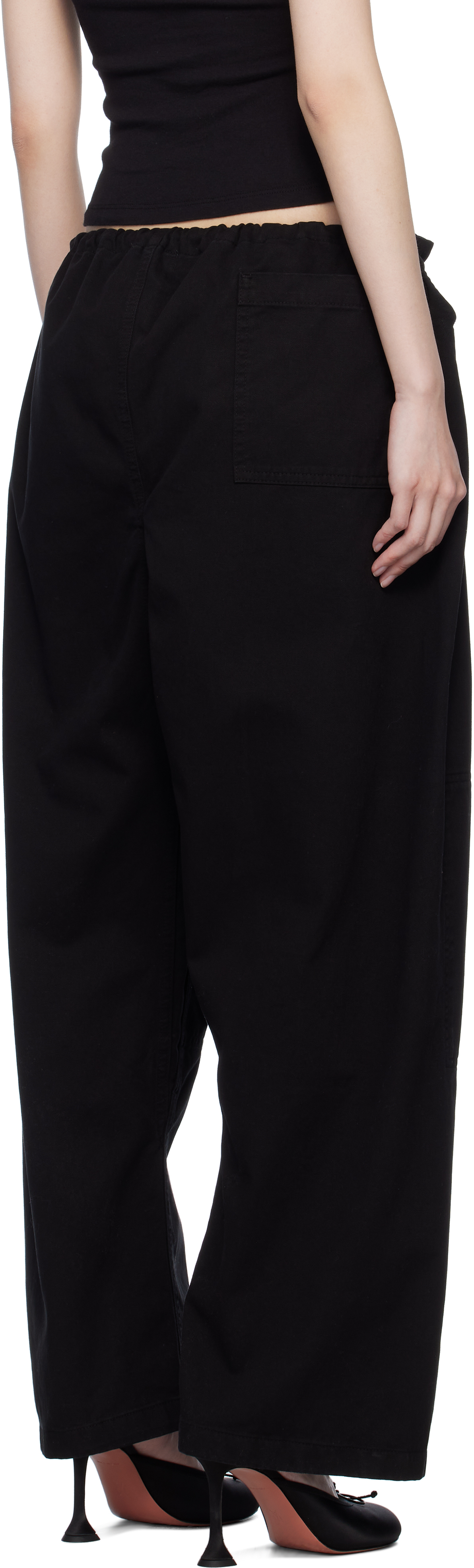 Gil Rodriguez Black 'The Lou' Lounge Pants