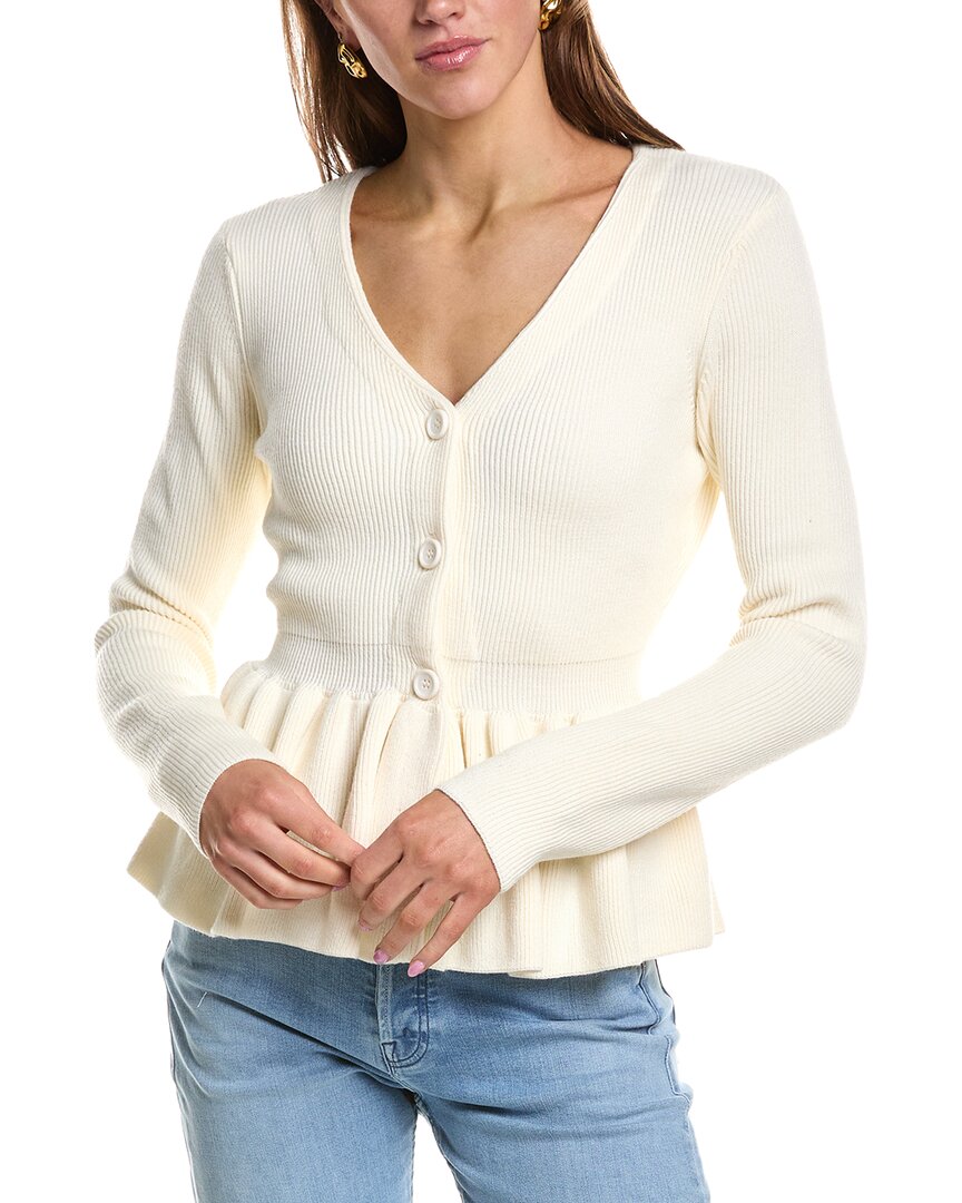 Peplum Knit Wool-Blend Sweater