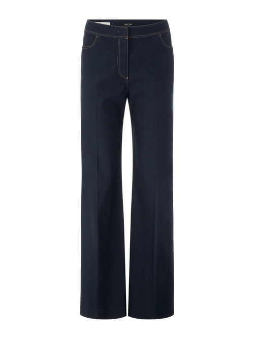 Marc Cain FAID jeans with contrast seams, blue, 42 N