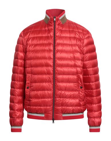 Man Puffer Red Size 42 Polyamide