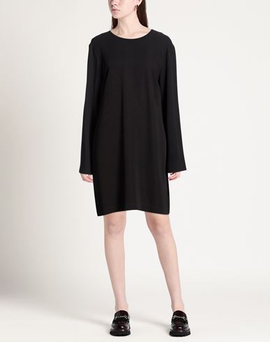 Woman Mini dress Black Size 10 Viscose, Elastane