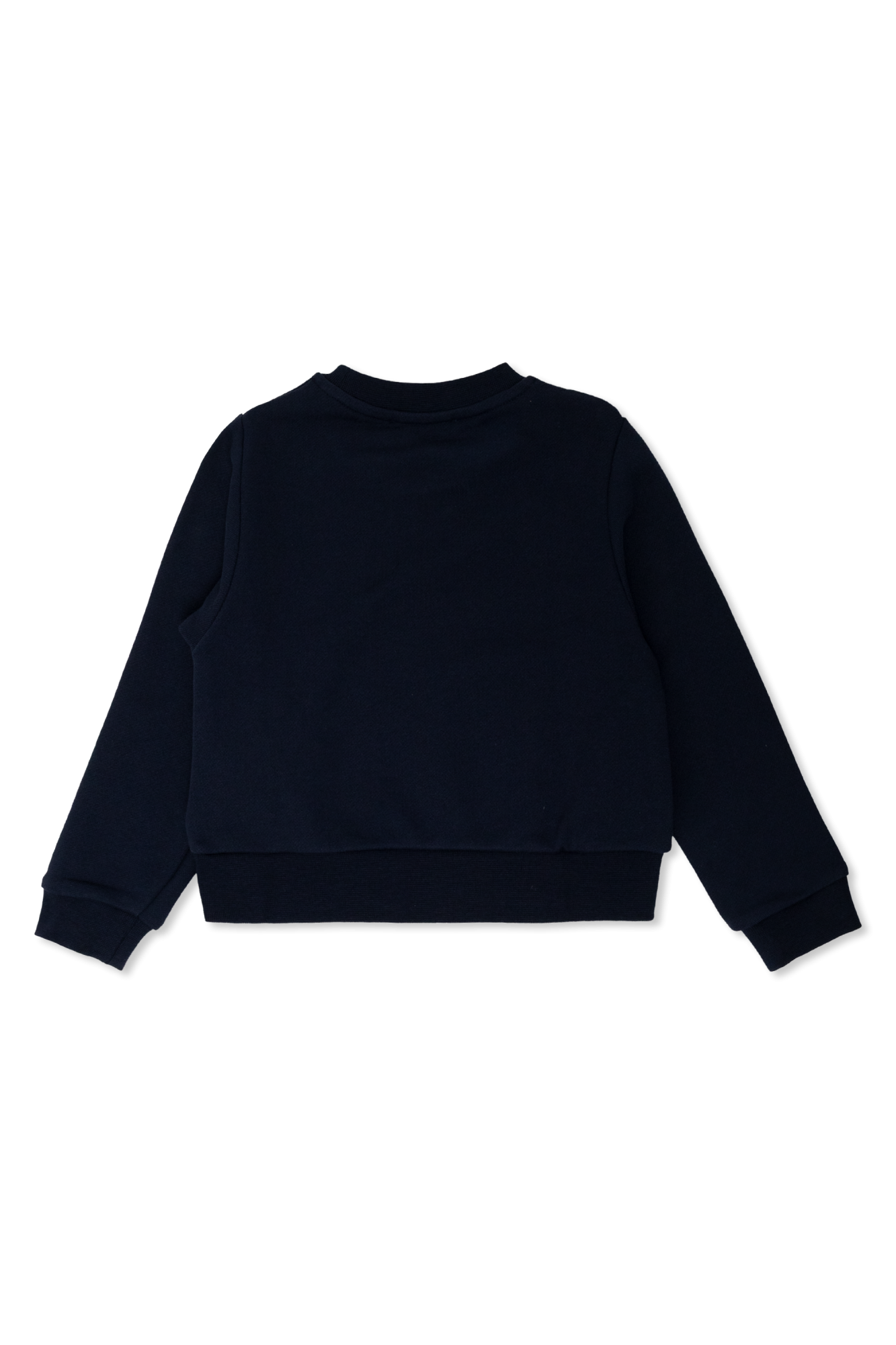 Versace Kids Sweatshirt With Shimmering Print, Unisex, Navy Blue