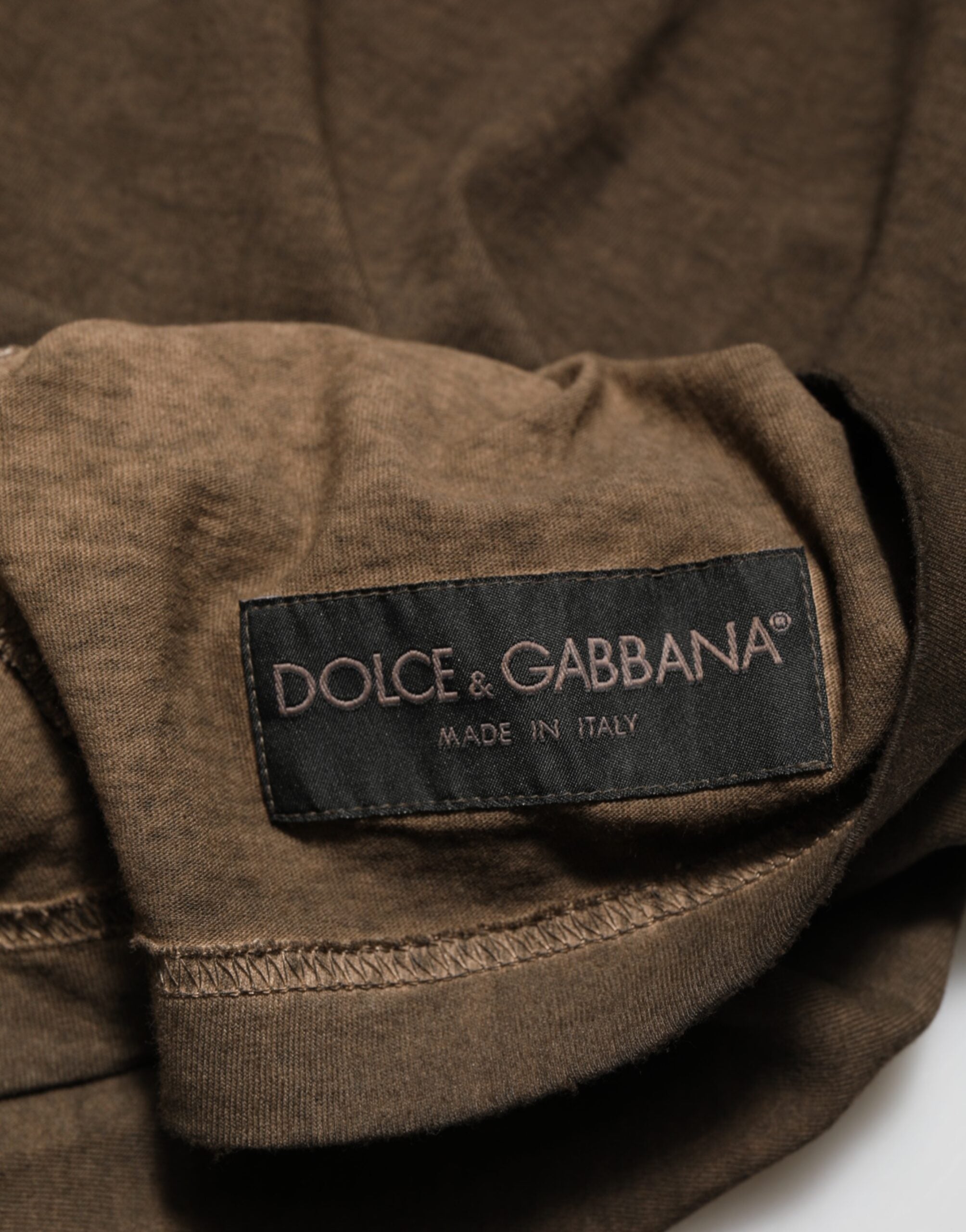 Tattered T-Shirt — Brown