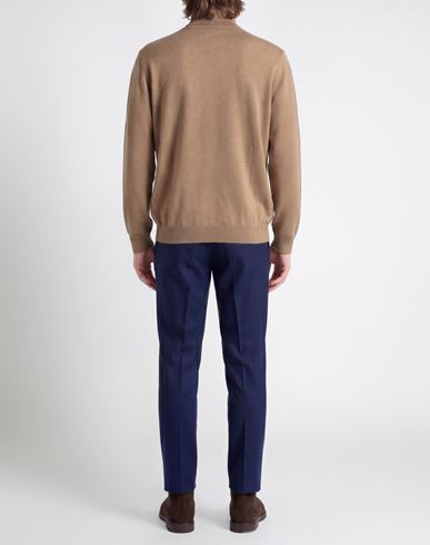 Man Turtleneck Camel Size XL Viscose, Nylon
