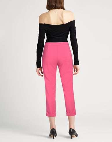 Sandro Ferrone Woman Pants Fuchsia Size 6 Polyester, Elastane