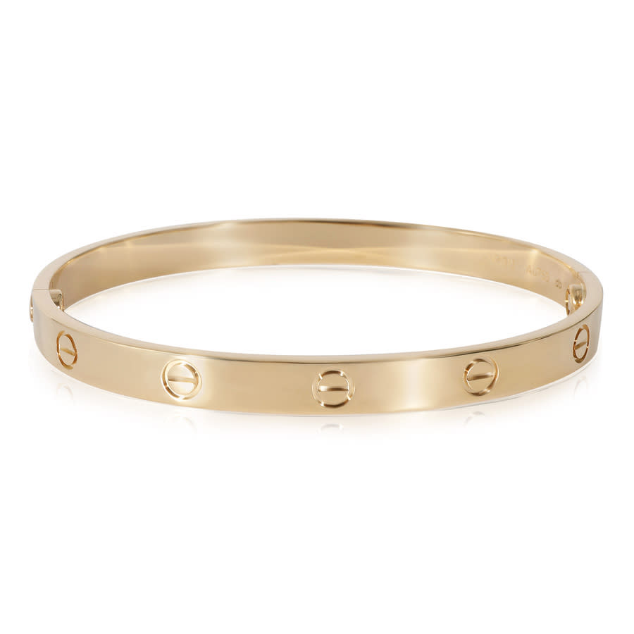 Pre-Owned Love Bracelet In 18K Yellow Gold