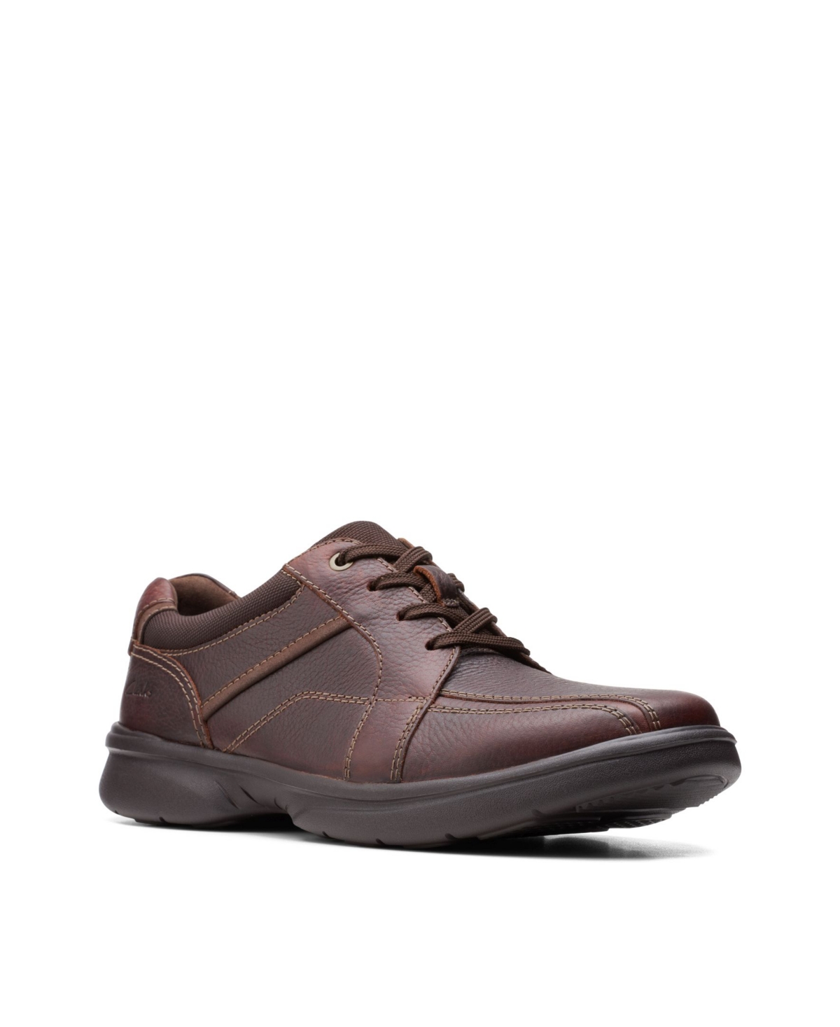 Men's Collection Bradley Walk Comfort Shoes - Brown Tumbled Leather