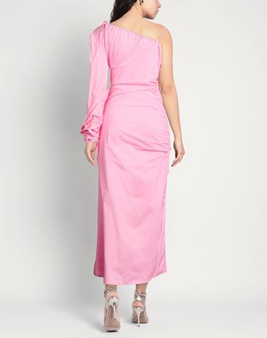 Woman Midi dress Pink Size XS Cotton