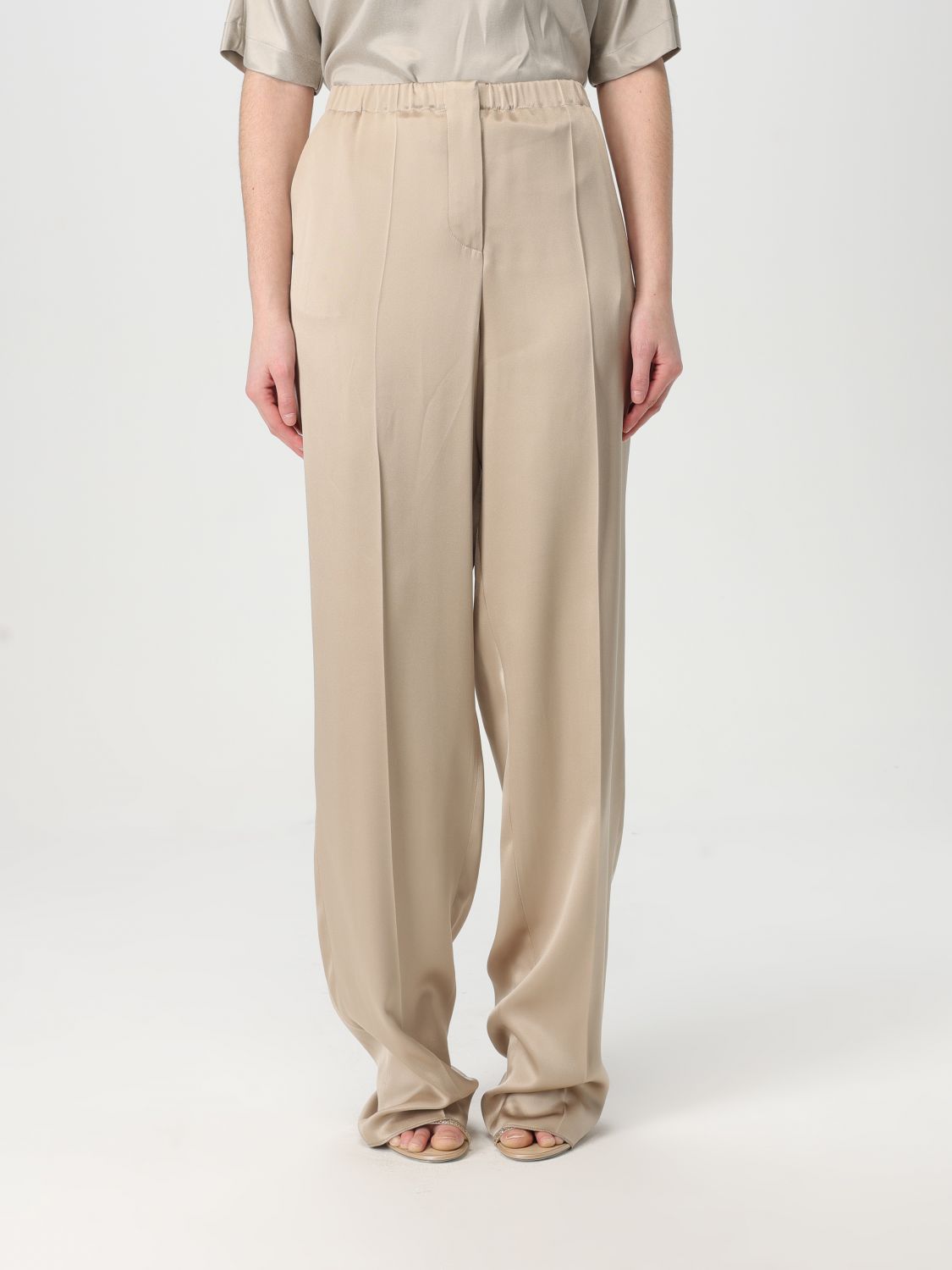 Silk trousers - Blue