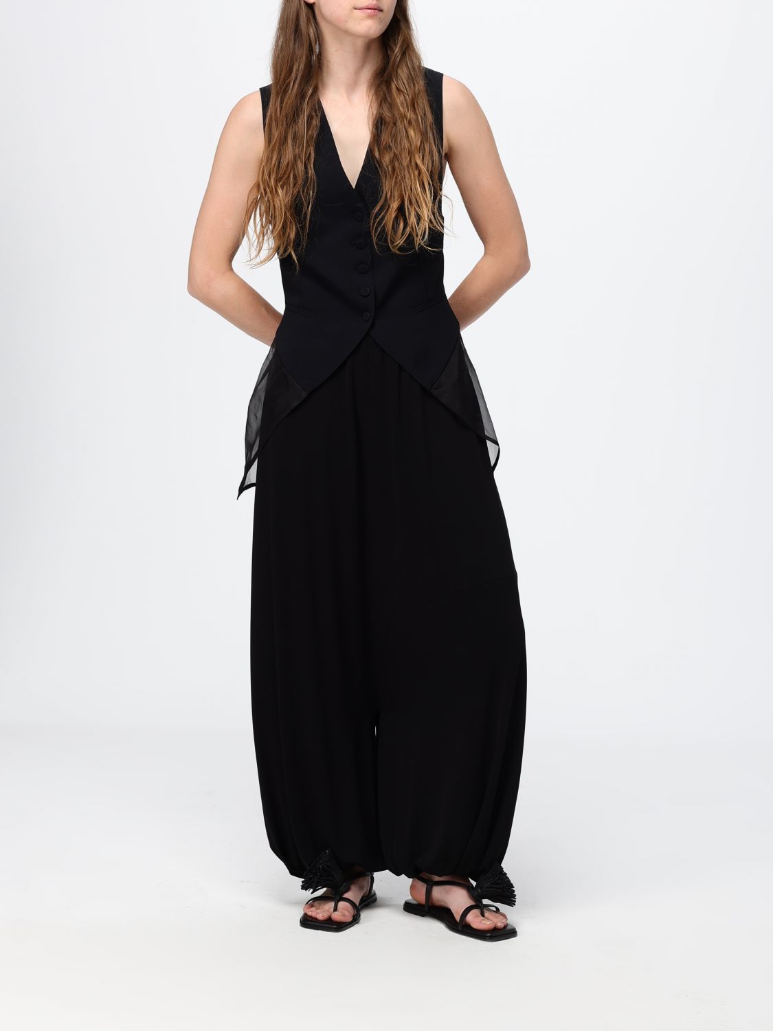 Pants Woman color Black