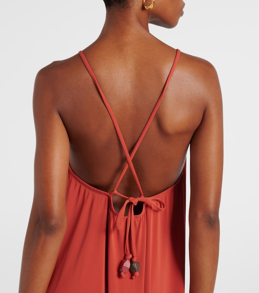 Tiana halterneck maxi dress