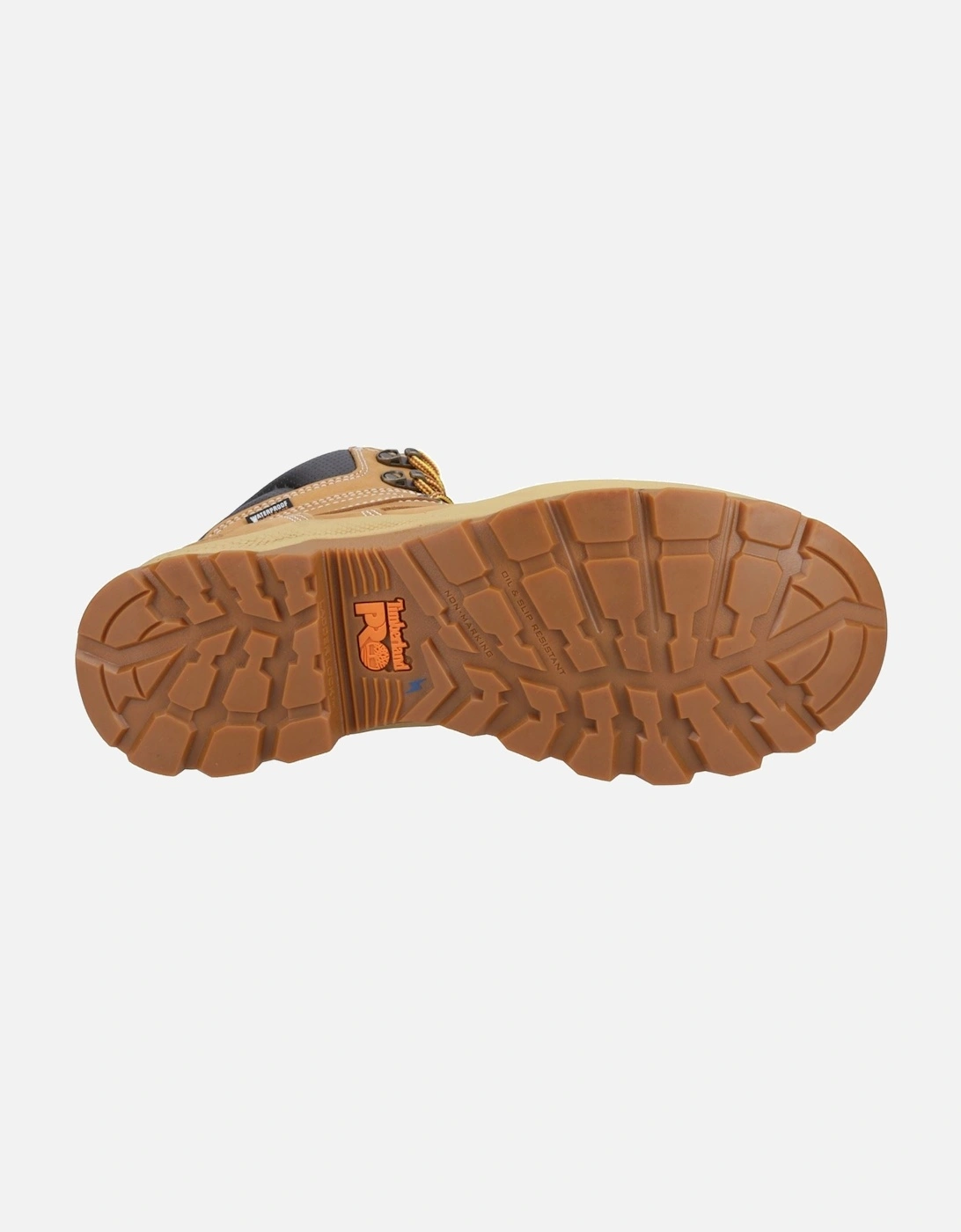 Men's Timberland Pro Titan 6" Leather Wheat Safety Boots - Brown - Size: 10