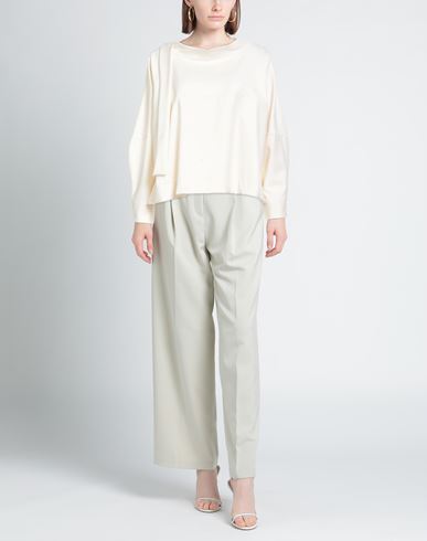 Woman Top Cream Size XS/S Polyester, Viscose, Elastane