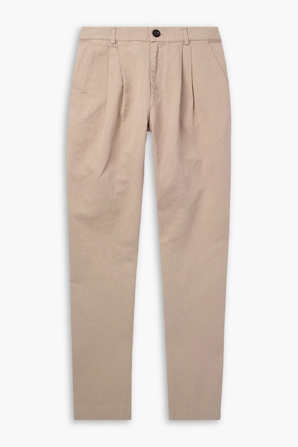 Cotton-twill chinos - Neutral - 30