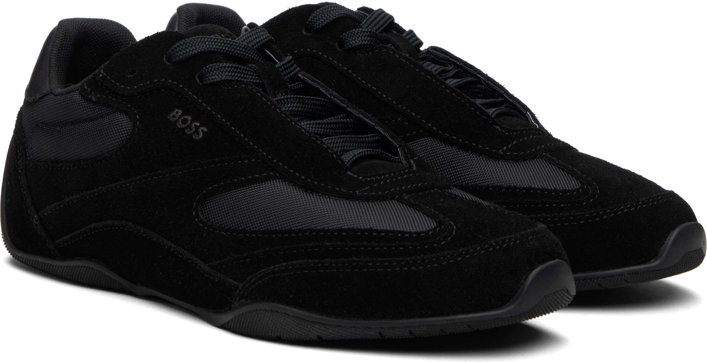 Black Suede Sneakers