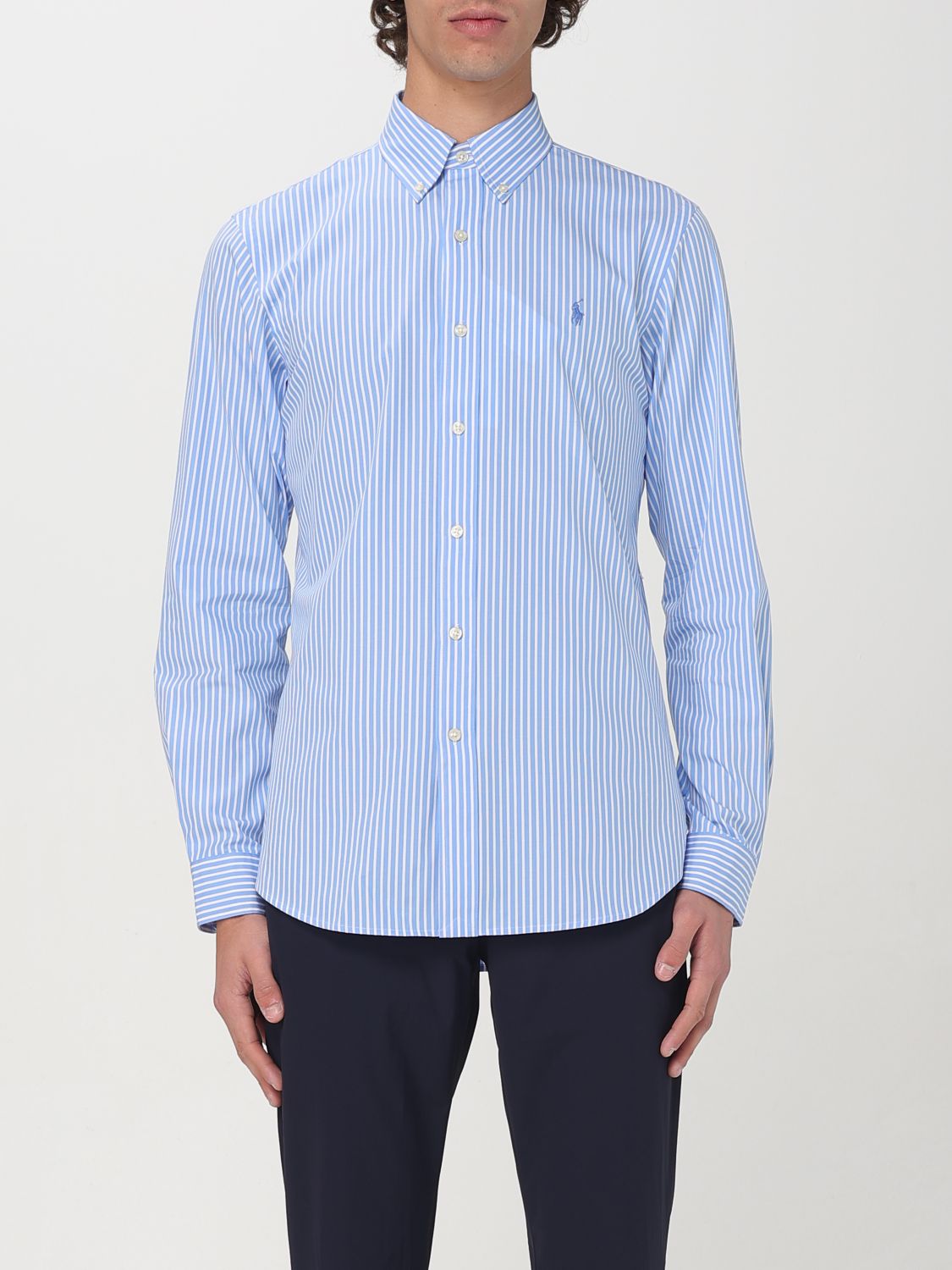 Shirt Men color Blue