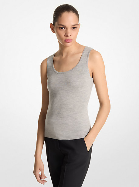 Bette Cashmere Scoopneck Tank