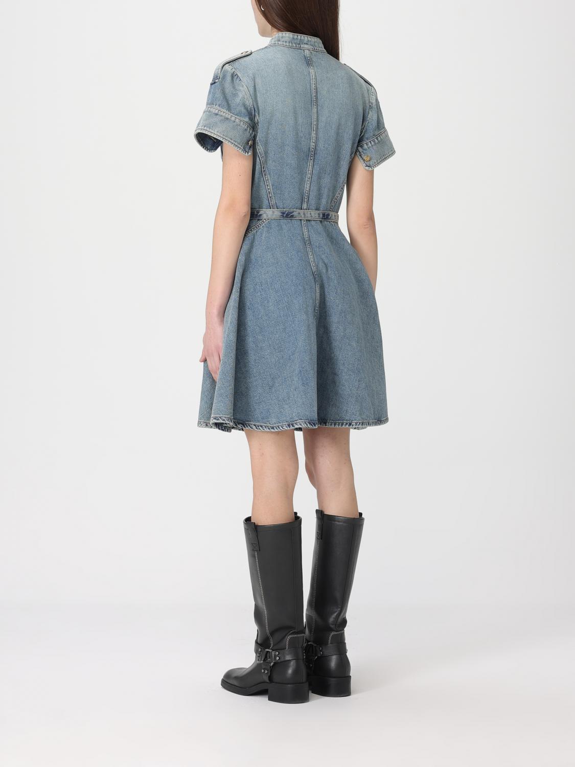 Dress Woman color Denim