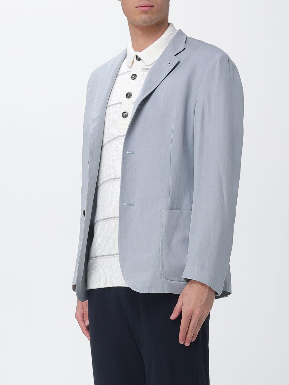 Jacket Men color White