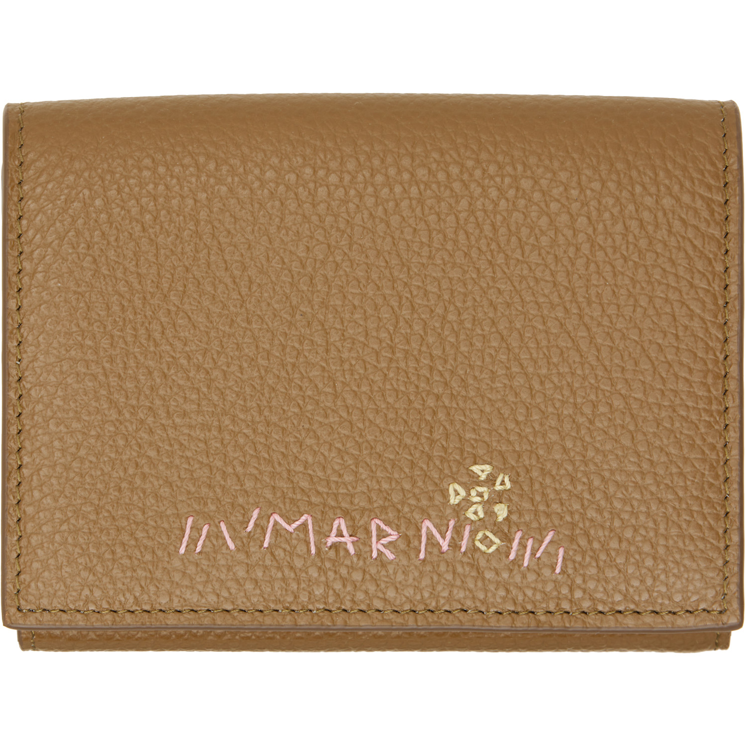 Khaki Trifold Wallet