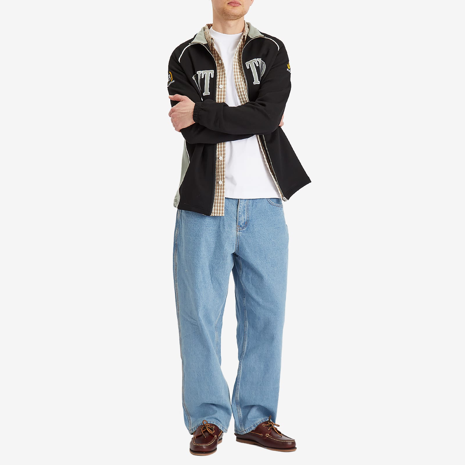 Butter Goods Men's Baggy Denim Jeans in Washed Indigo