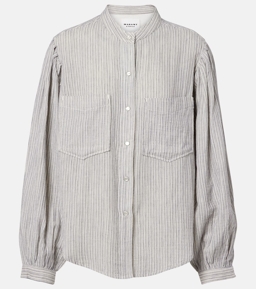 Selvia striped cotton shirt