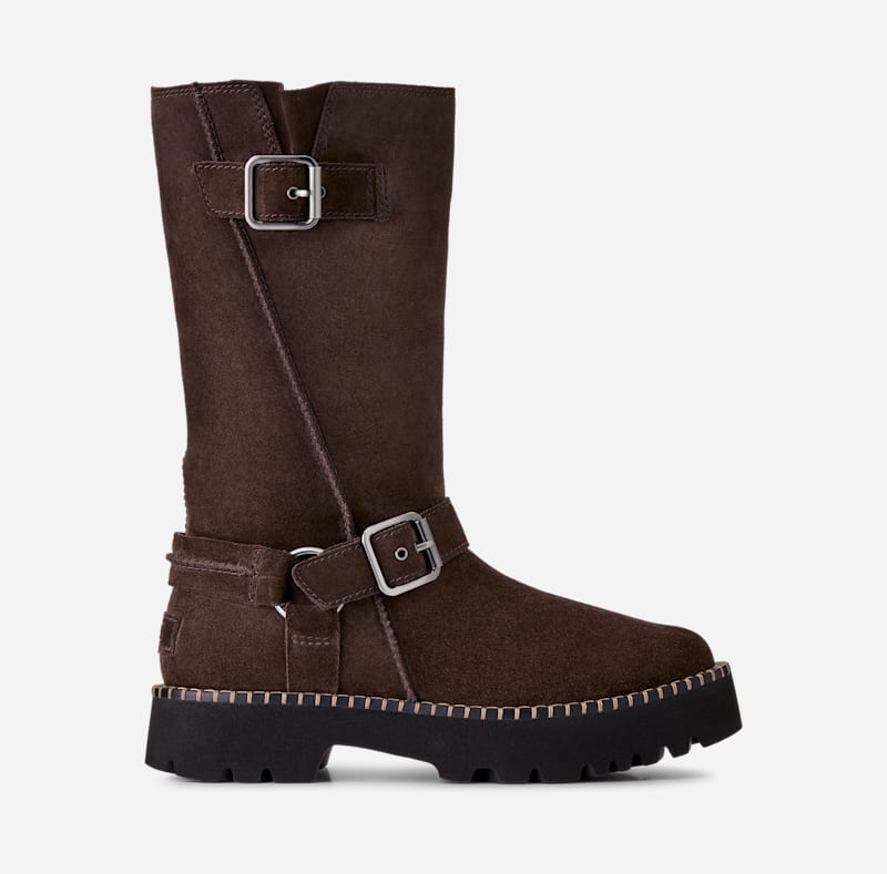 ® Women's Uptowner Biker Boot in Dusted Cocoa