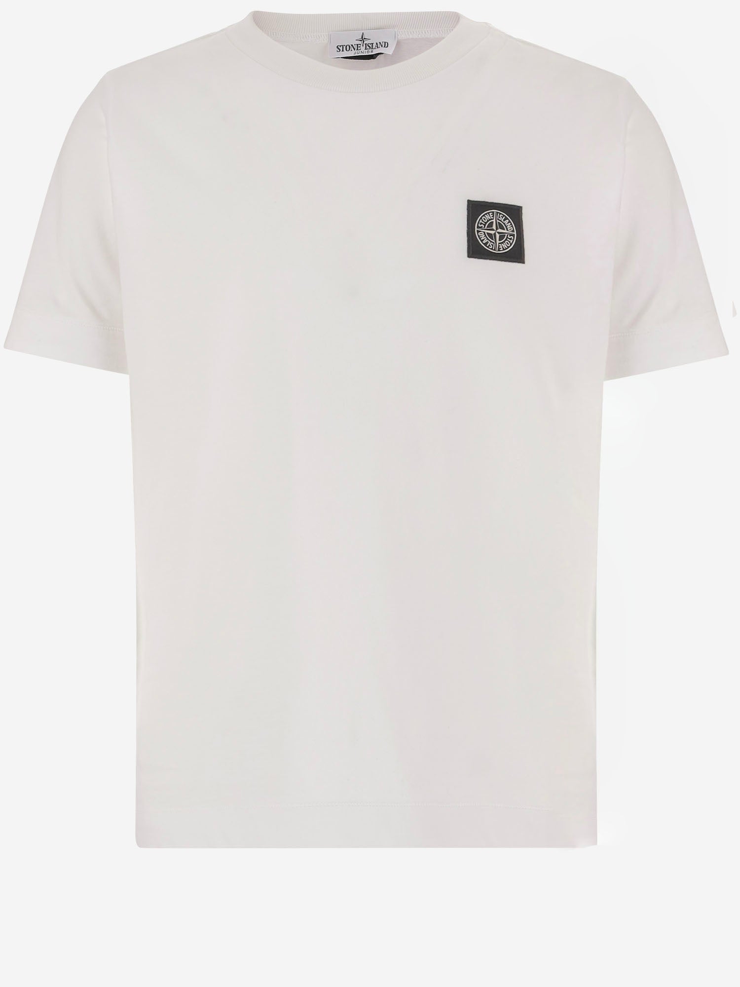 Logo-Embroidered Cotton T-Shirt — White