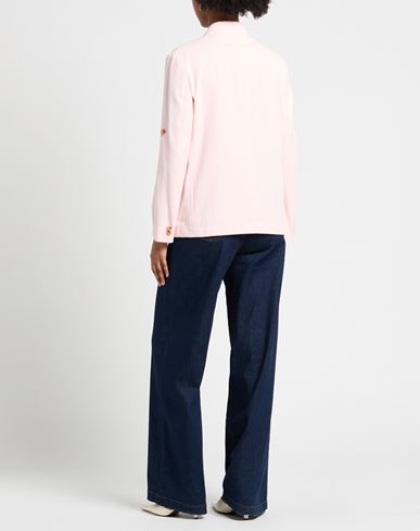 Woman Blazer Light pink Size 4 Cotton