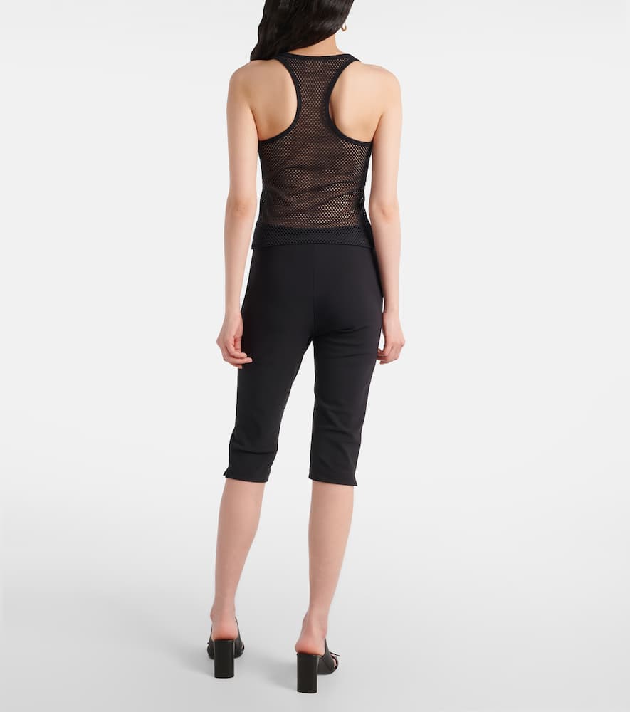 Courrèges Scuba cotton mesh tank top